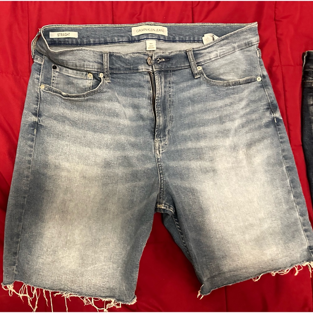 Calvin Klein Jean shorts size 36 $25